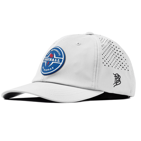 University of Kansas "Kansas Football Legacy" Performance Dad Hat White