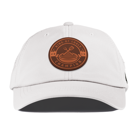 King of Coals Performance Dad Hat White