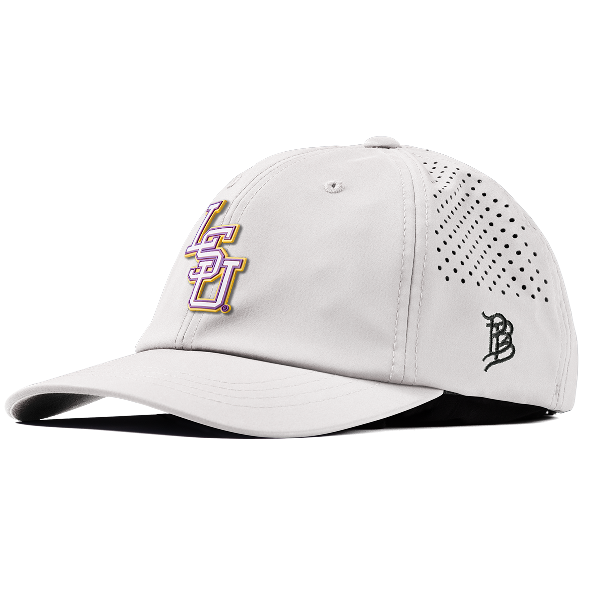 Louisiana State University "LSU Baseball" Performance Dad Hat White