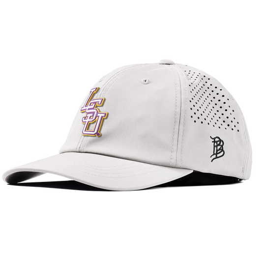 Louisiana State University "LSU Baseball" Performance Dad Hat White
