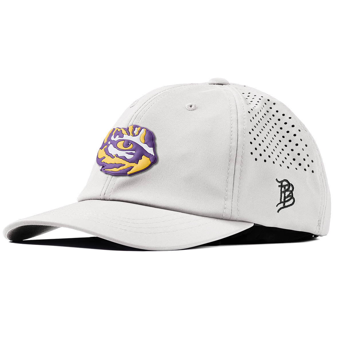 Louisiana State University "LSU Tiger Team Logo" Performance Dad Hat White