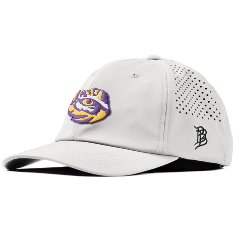 Louisiana State University "LSU Tiger Team Logo" Performance Dad Hat White