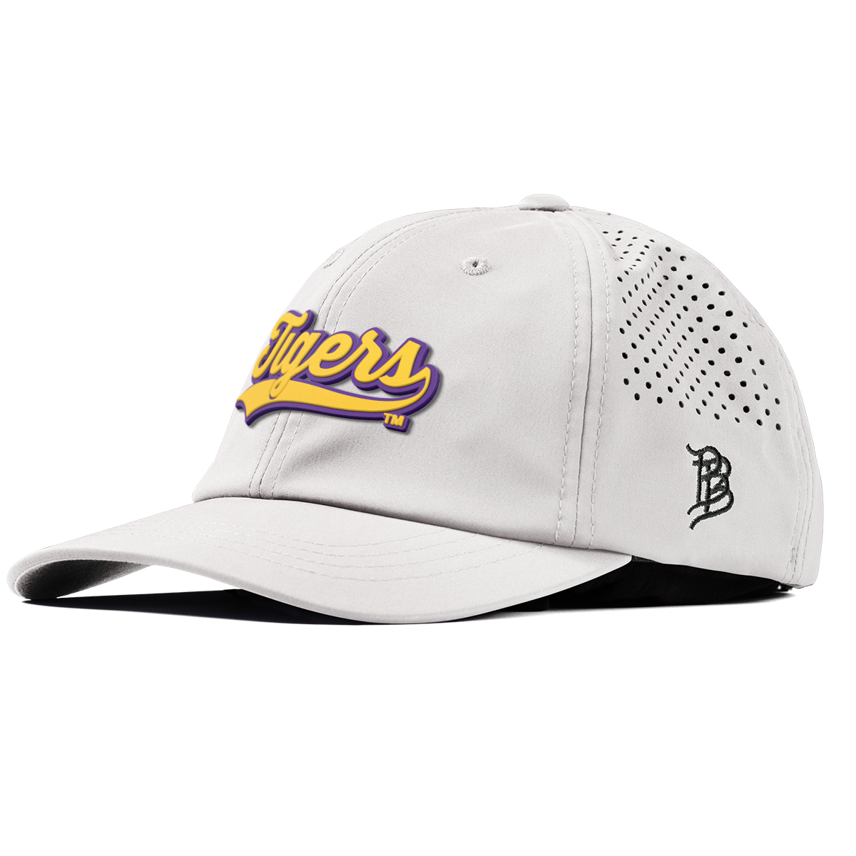 Louisiana State University "LSU Tigers Script" Performance Dad Hat White