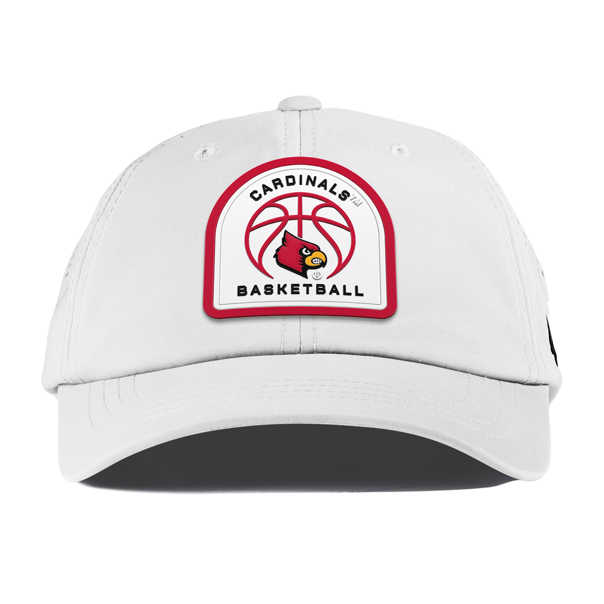 University of Louisville "Louisville Basketball" Performance Dad Hat White