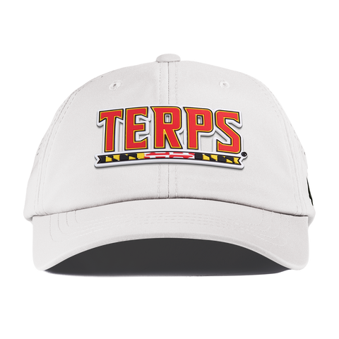 University of Maryland "Maryland Terps" Performance Dad Hat White