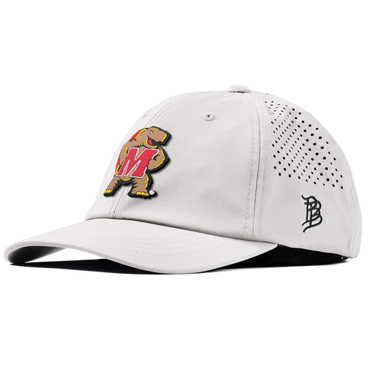 University of Maryland "Maryland Terrapin Team Logo" Performance Dad Hat White