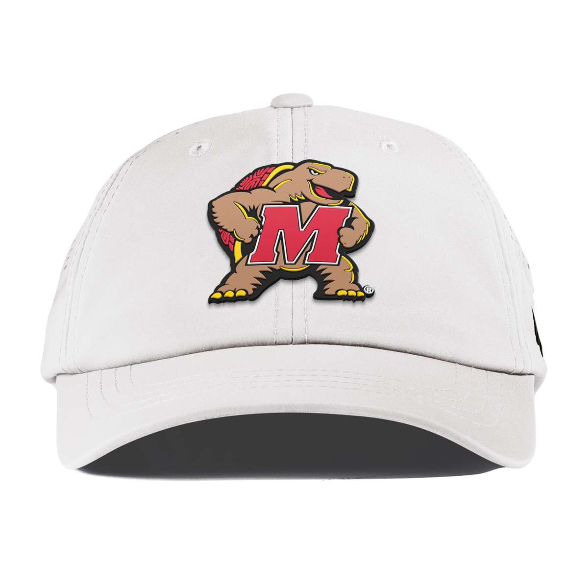 University of Maryland "Maryland Terrapin Team Logo" Performance Dad Hat White
