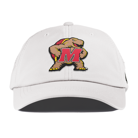 University of Maryland "Maryland Terrapin Team Logo" Performance Dad Hat White