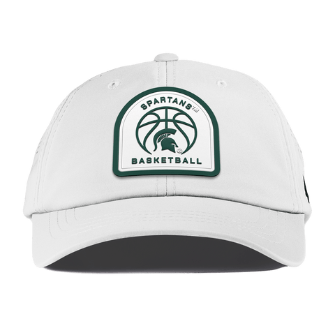 Michigan State University "Michigan State Basketball" Performance Dad Hat White