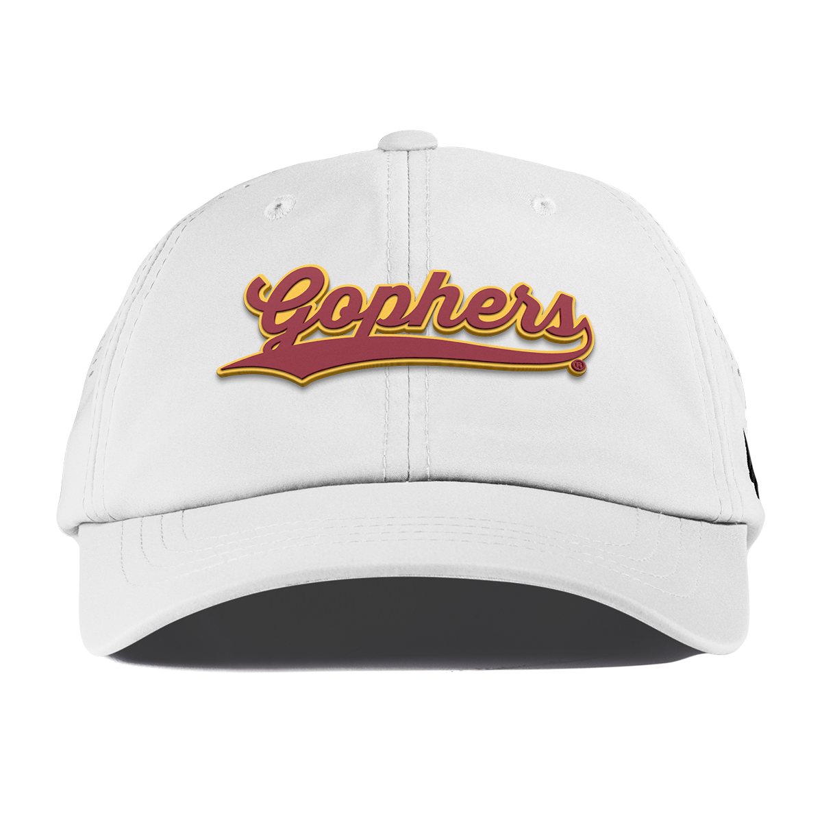 University of Minnesota "Minnesota Gophers Script" Performance Dad Hat White