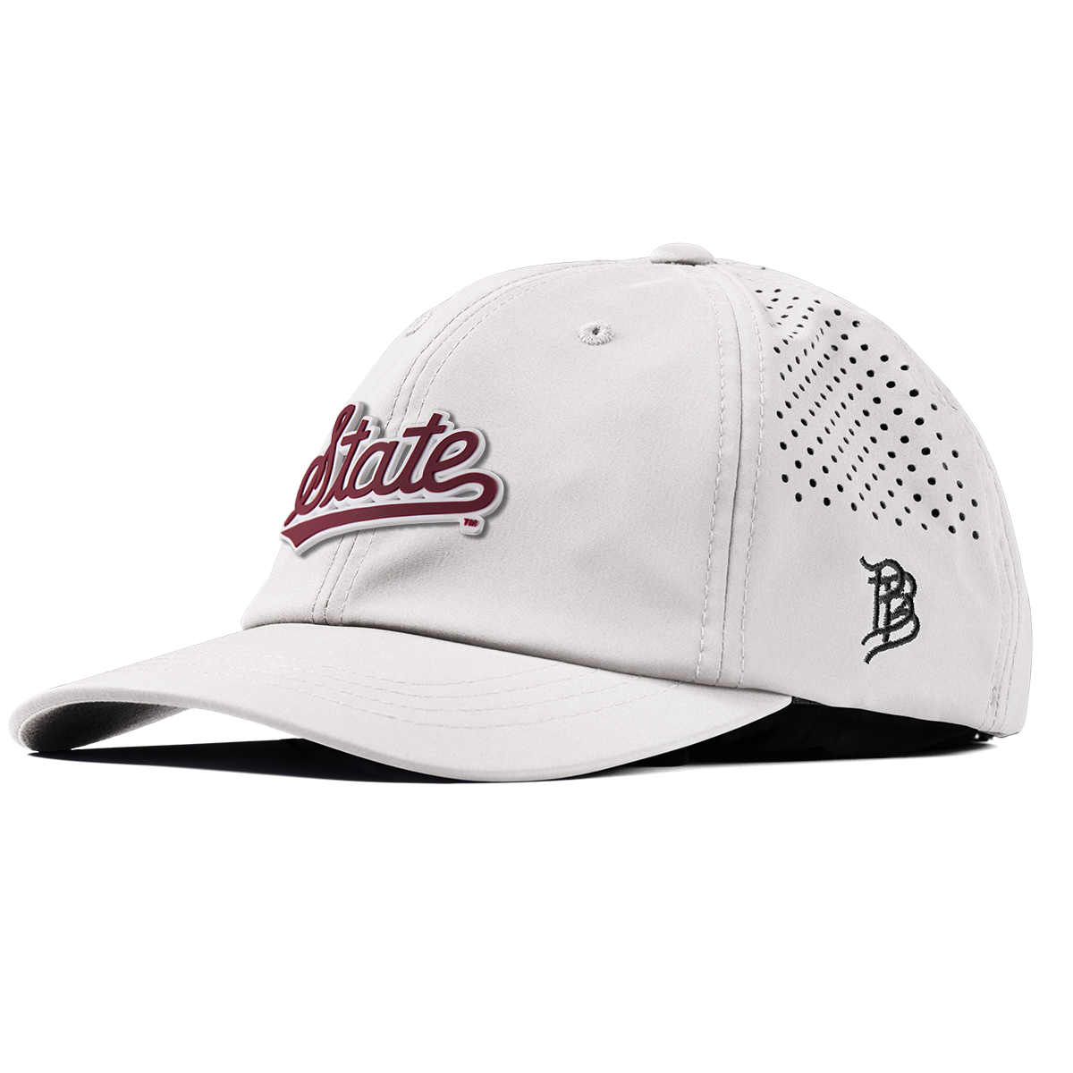 Mississippi State University "Mississippi State Script" Performance Dad Hat White