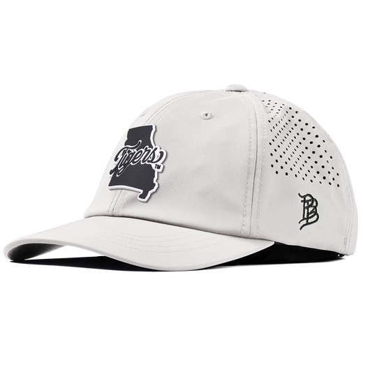 University of Missouri "Missouri Tigers State Script" Performance Dad Hat White