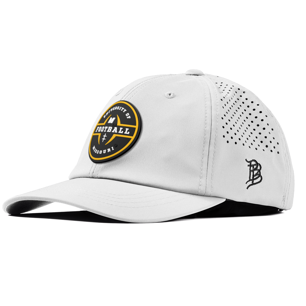 University of Missouri "Mizzou Football" Performance Dad Hat White