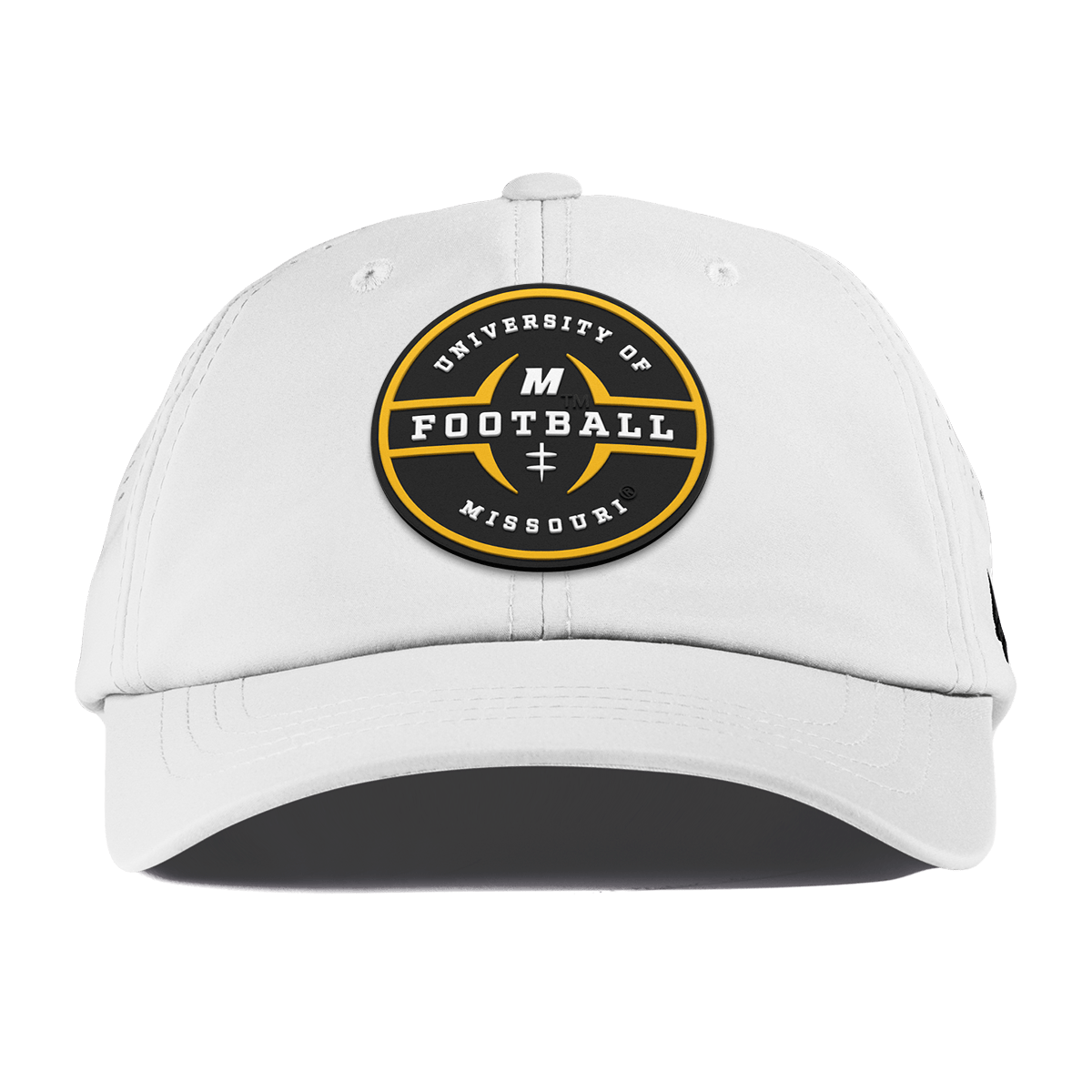 University of Missouri "Mizzou Football" Performance Dad Hat White