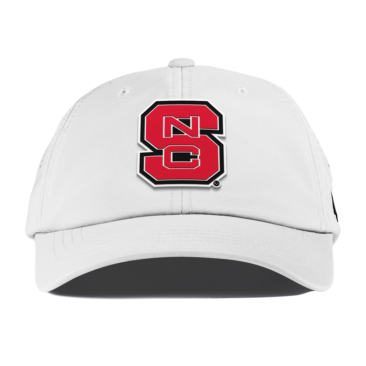 North Carolina State "NC State Block" Performance Dad Hat White