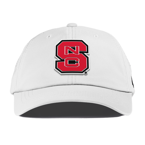 North Carolina State "NC State Block" Performance Dad Hat White