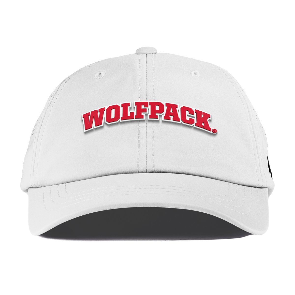 North Carolina State "NC State Wolfpack" Performance Dad Hat White