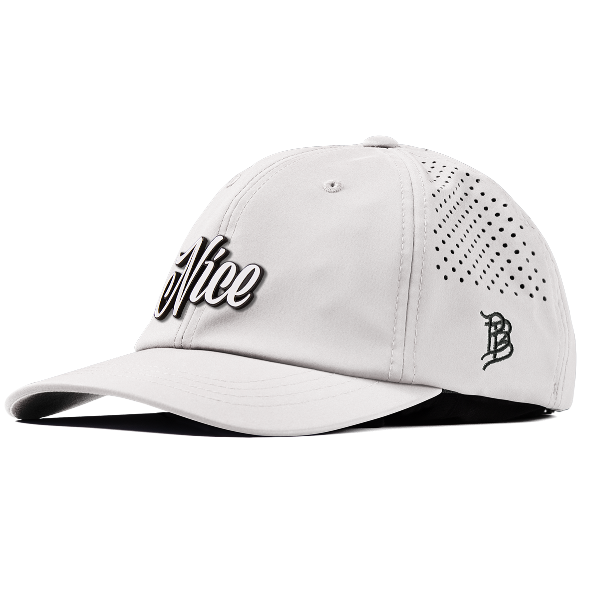 Nice Performance Dad Hat White