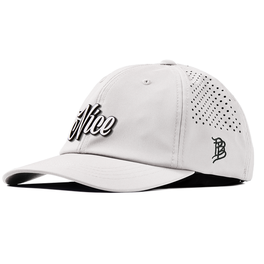 Nice Performance Dad Hat White