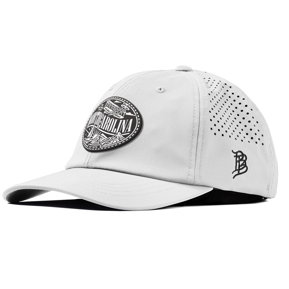 North Carolina Traveler Performance Dad Hat White