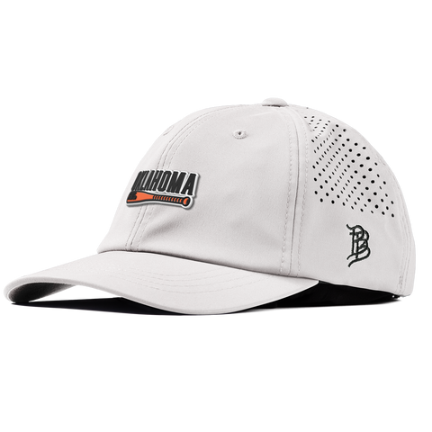 Oklahoma State University "OSU Baseball" Performance Dad Hat White