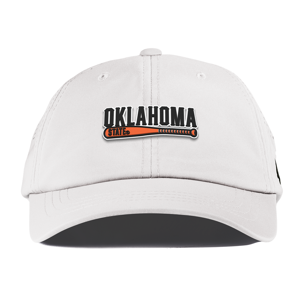 Oklahoma State University "OSU Baseball" Performance Dad Hat White