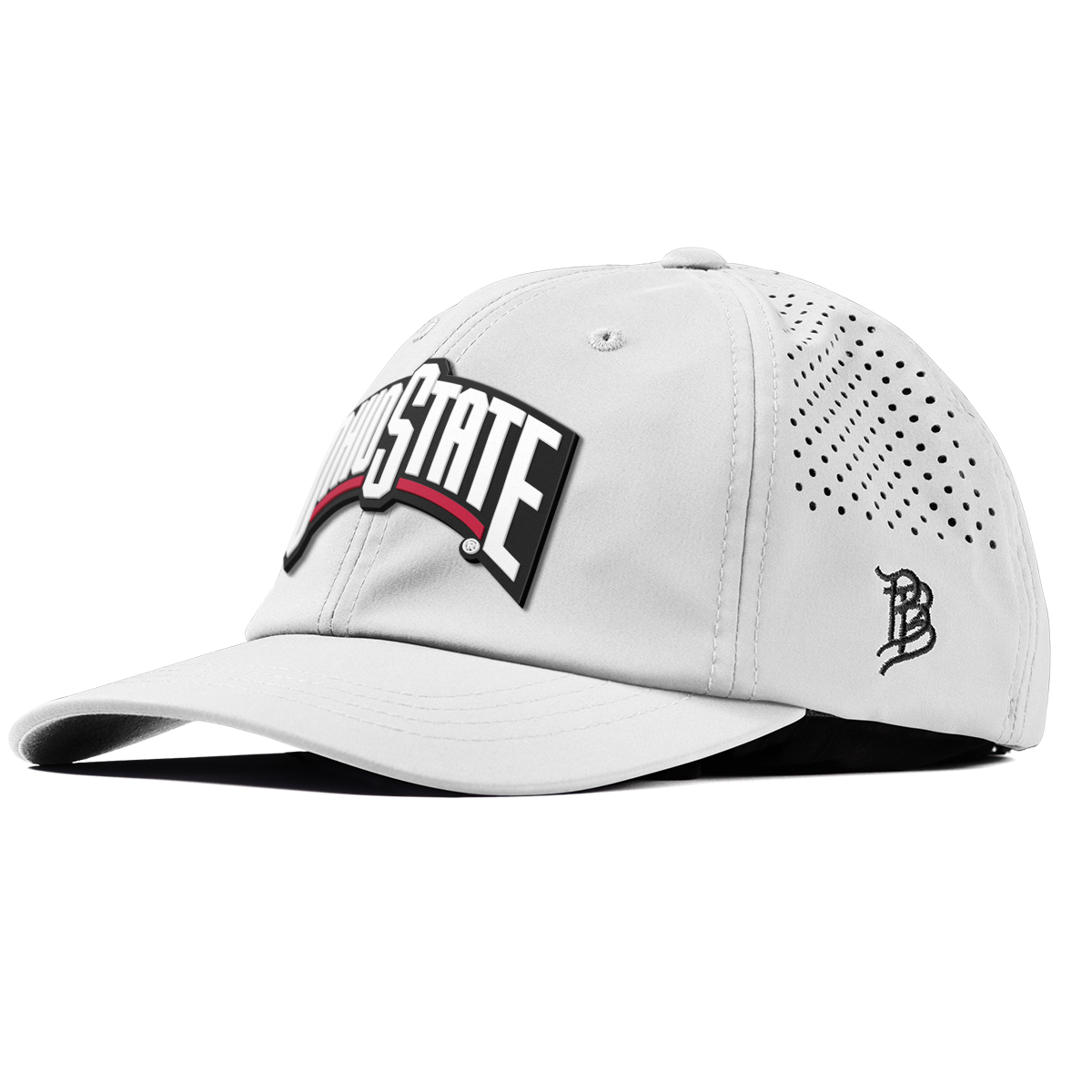 Ohio State University "Ohio State Block" Performance Dad Hat White