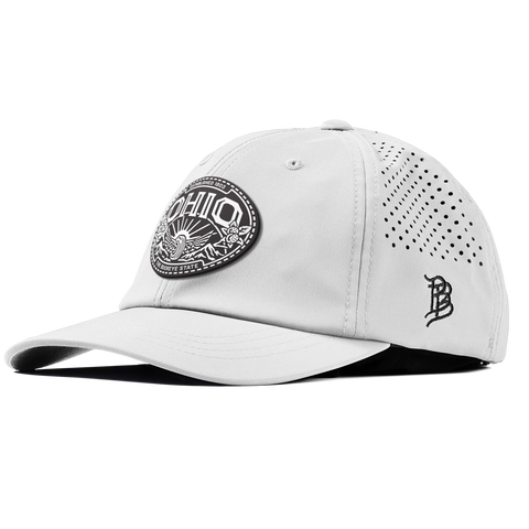 Ohio Traveler Performance Dad Hat White