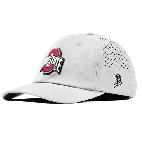 Ohio State University "Ohio State Gray Team Logo" Performance Dad Hat White
