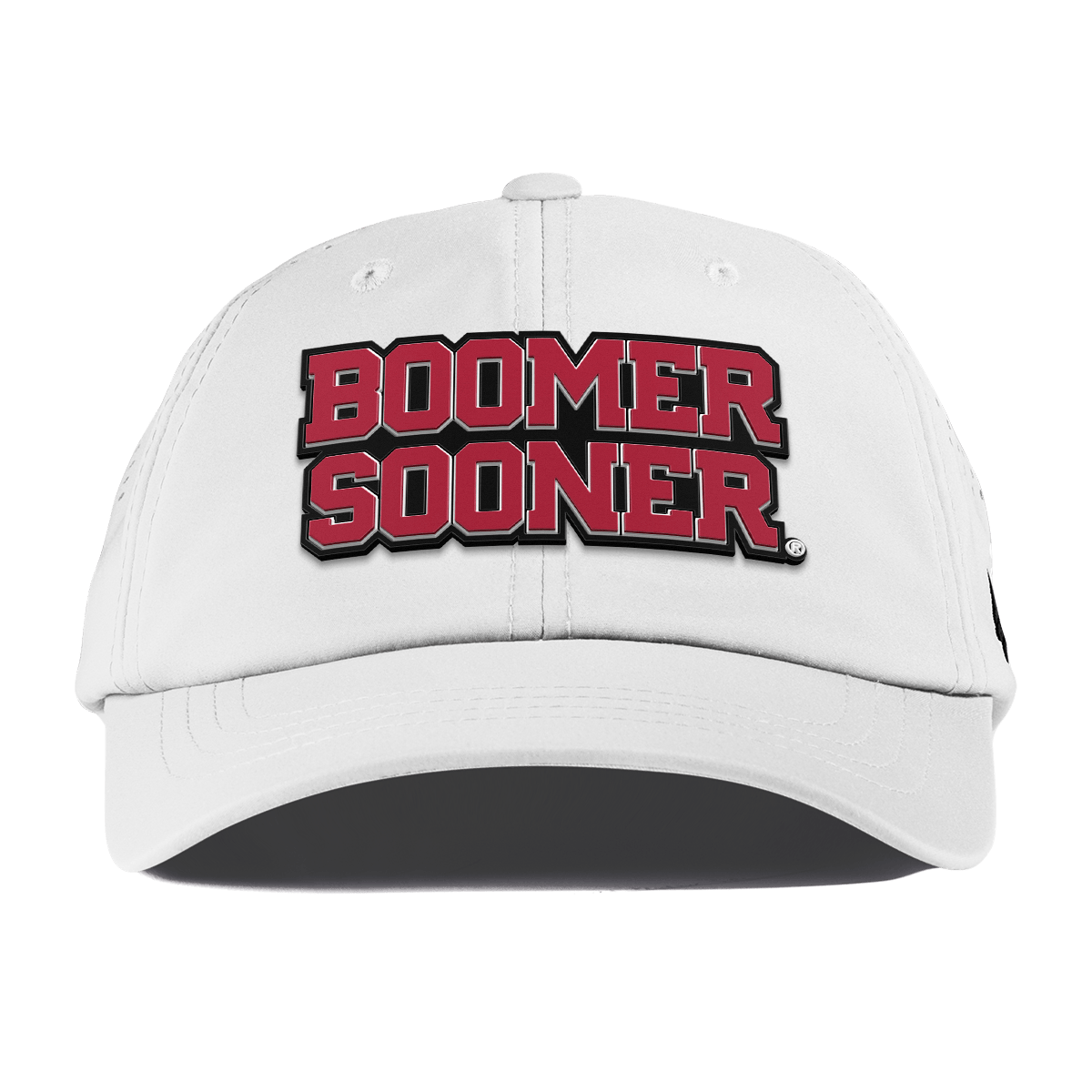 University of Oklahoma "Oklahoma Block" Performance Dad Hat White