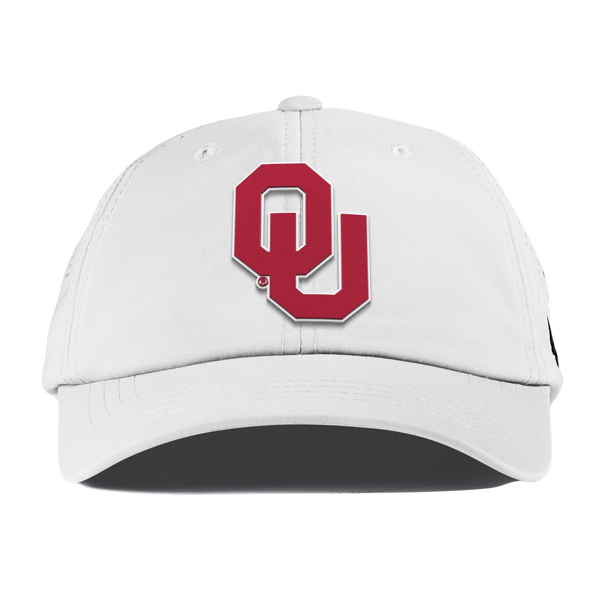 University of Oklahoma "Oklahoma Team Logo" Performance Dad Hat White