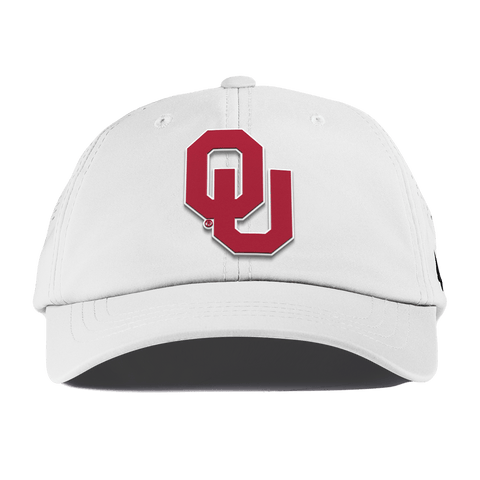 University of Oklahoma "Oklahoma Team Logo" Performance Dad Hat White