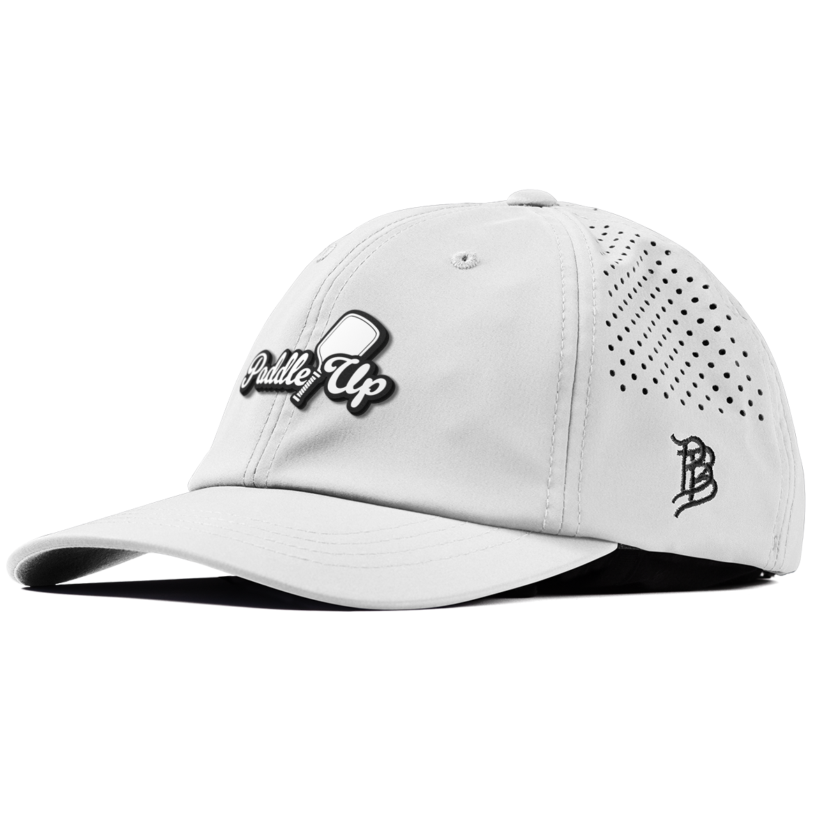 Paddle Up Performance Dad Hat White