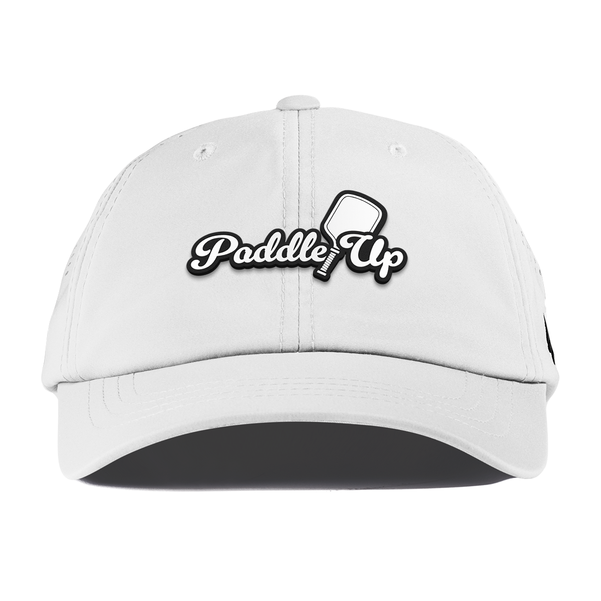 Paddle Up Performance Dad Hat White