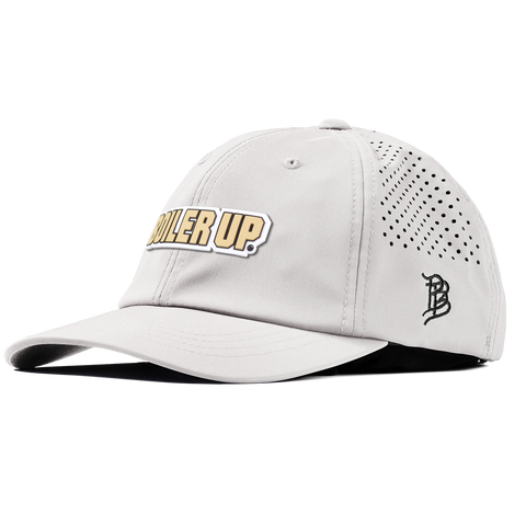 Purdue University "Purdue Boiler Up" Performance Dad Hat White