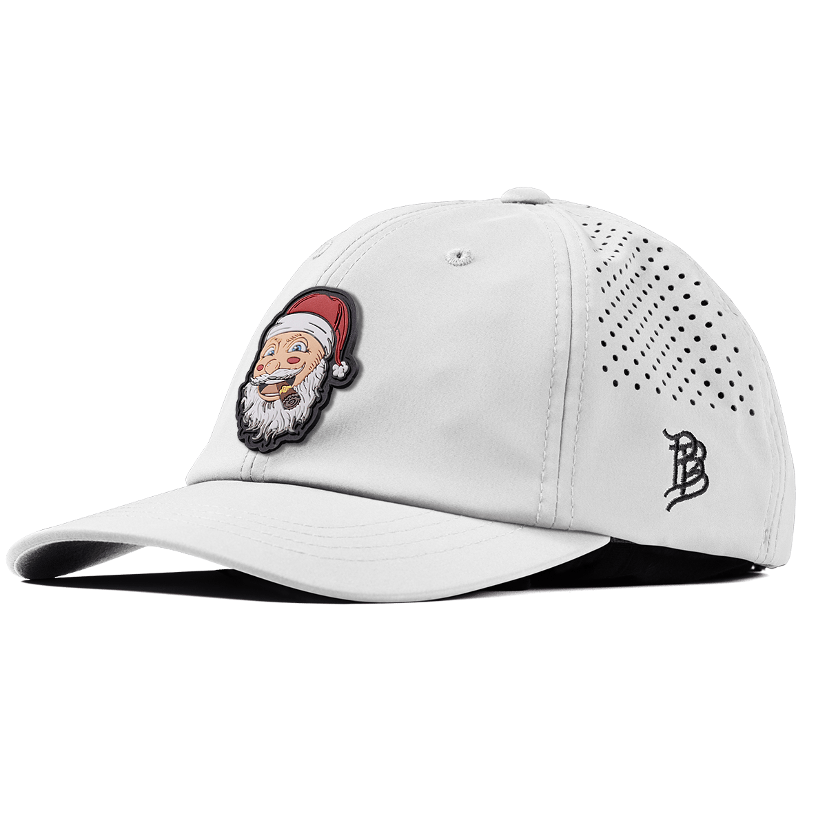 Santa PVC Performance Dad Hat White