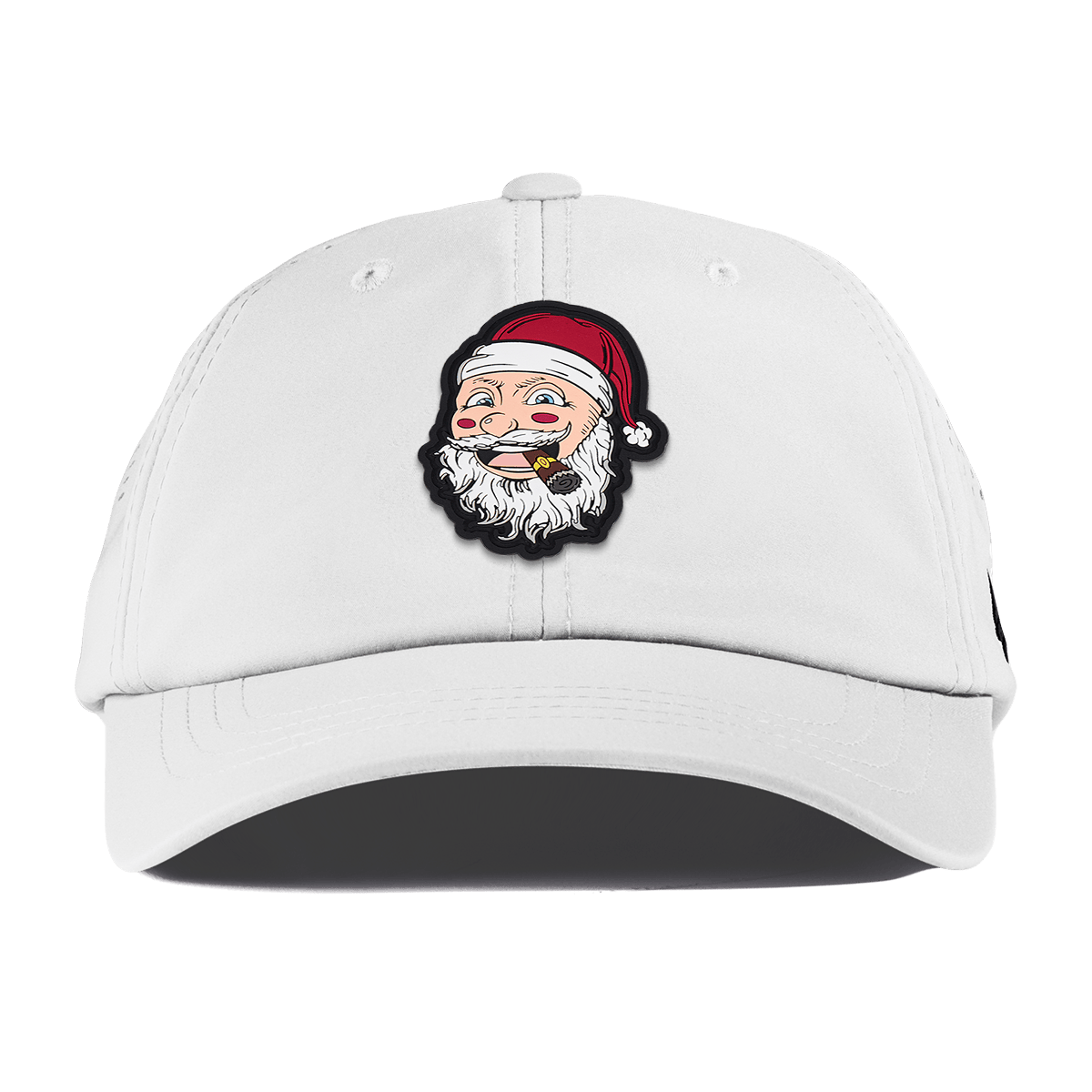 Santa PVC Performance Dad Hat White
