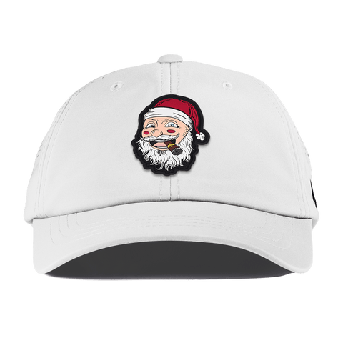 Santa PVC Performance Dad Hat White