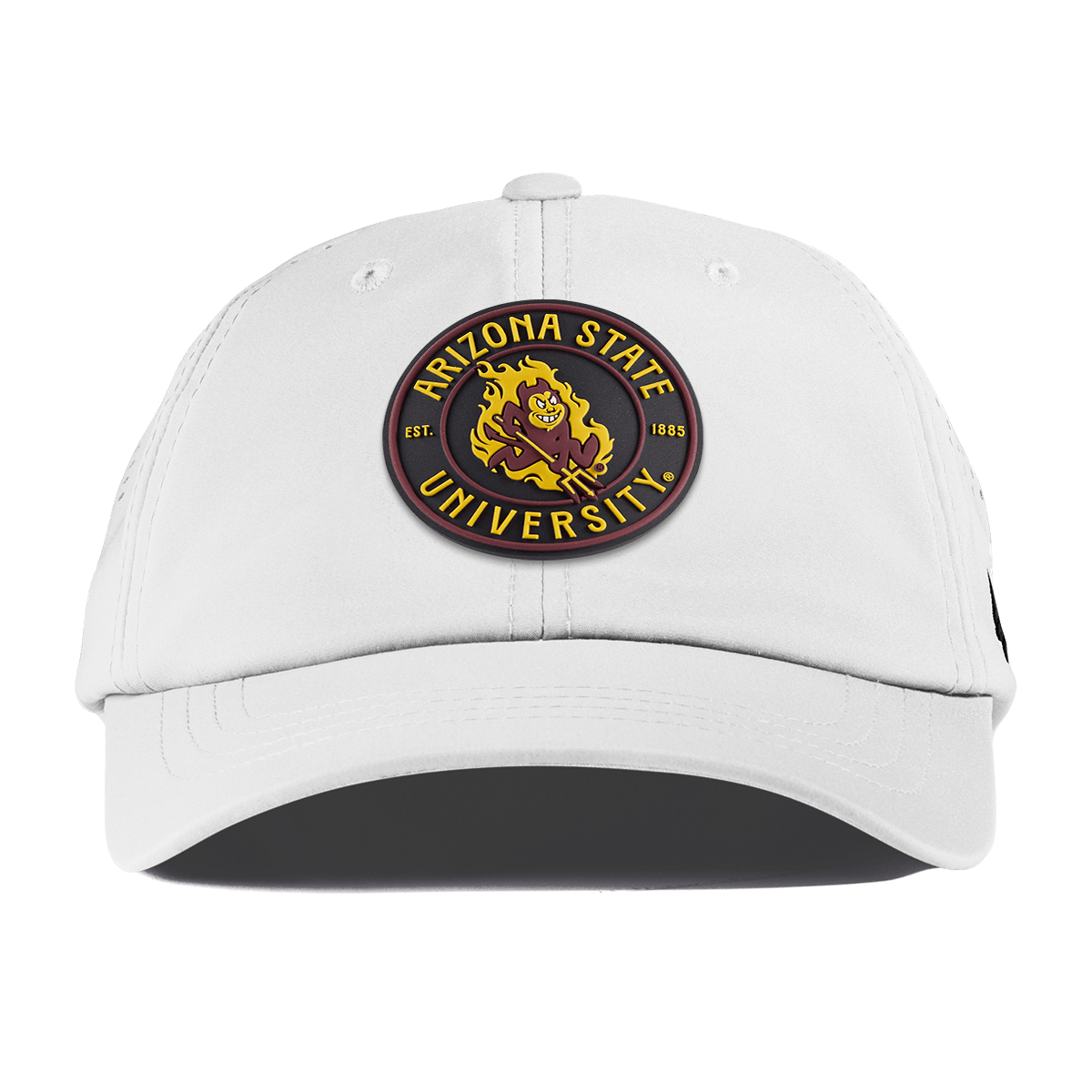 Arizona State University "Sparky's Legacy Dark" Performance Dad Hat White
