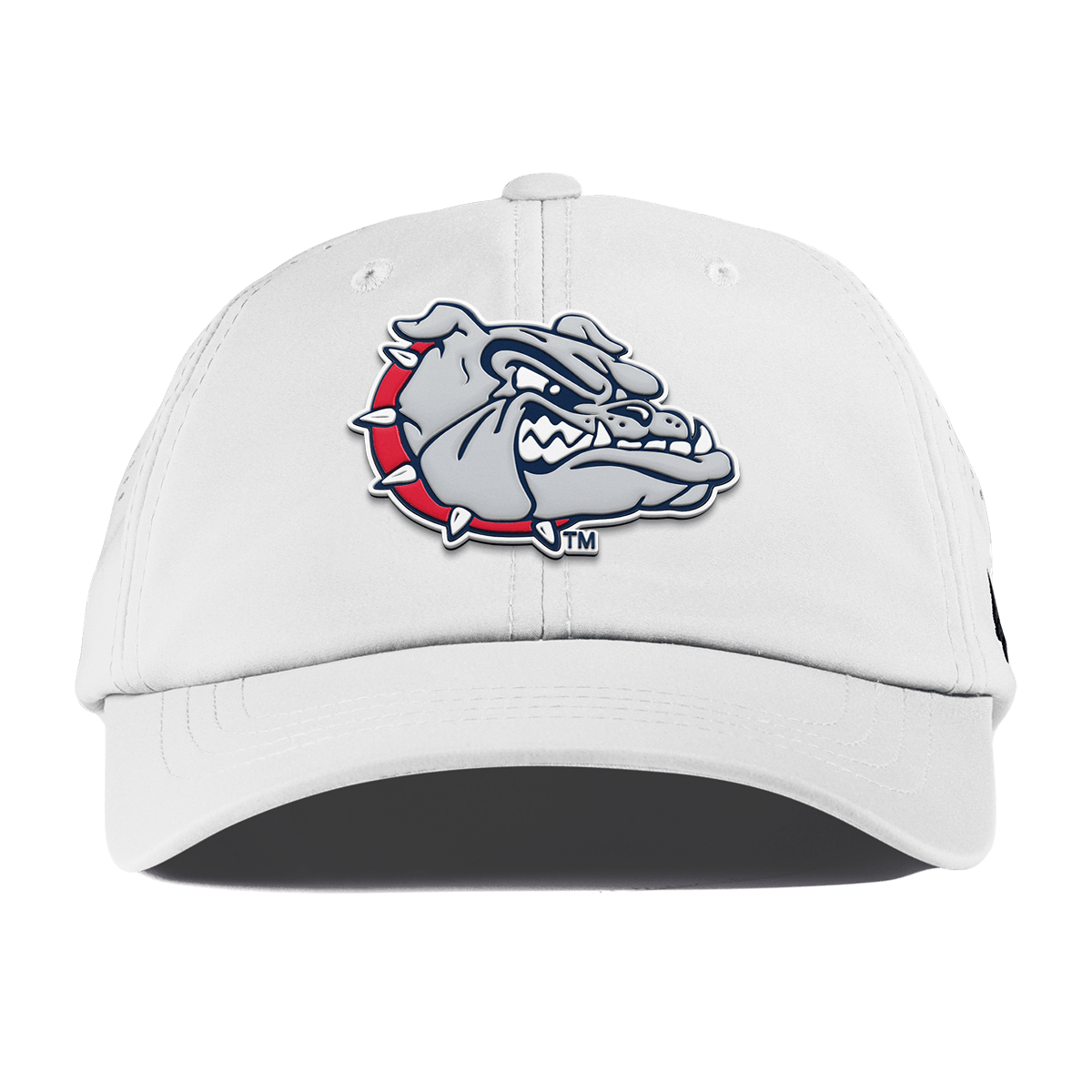 Gonzaga University "Spike The Bulldog" Performance Dad Hat White