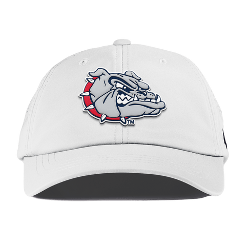Gonzaga University "Spike The Bulldog" Performance Dad Hat White
