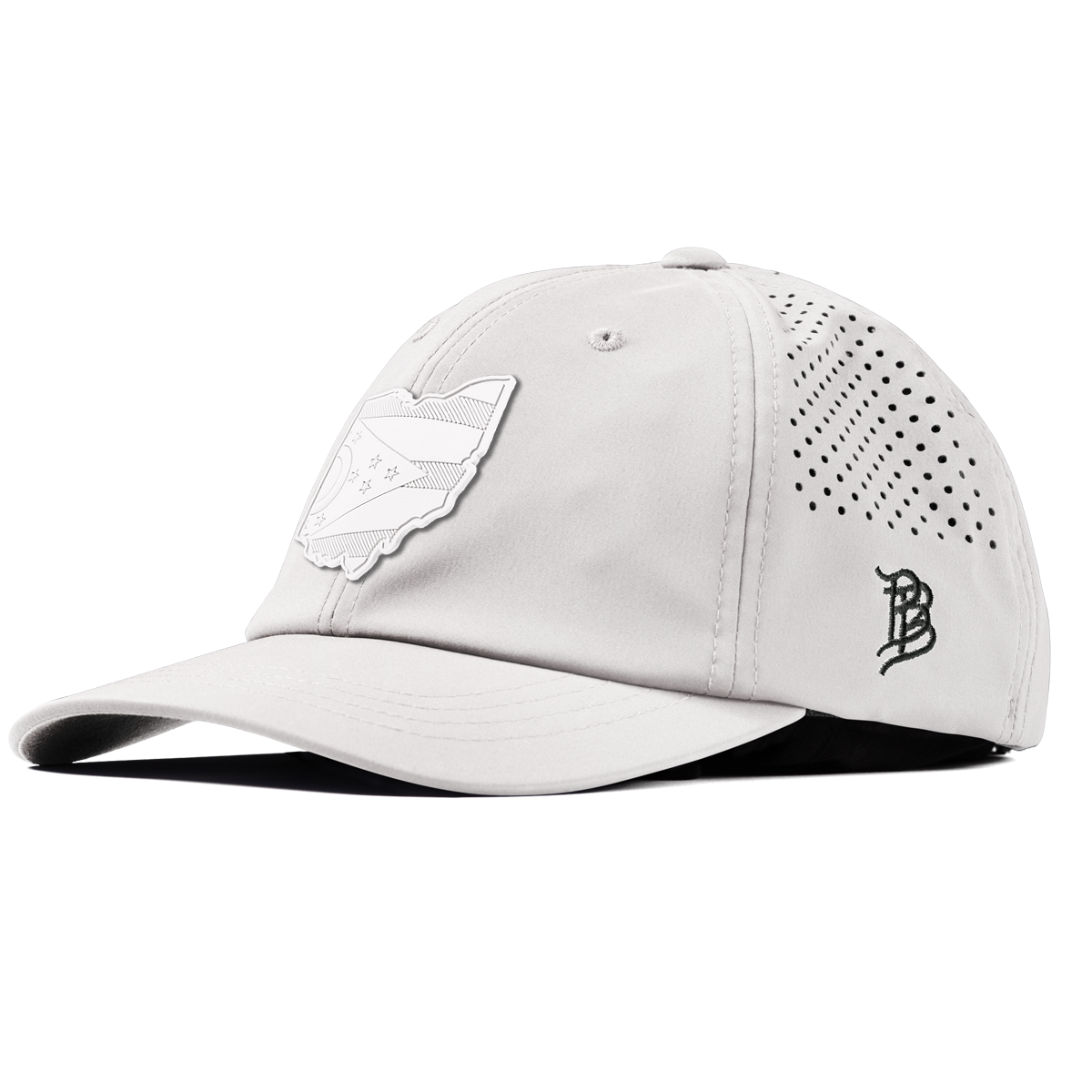Ohio Stealth Performance Dad Hat White