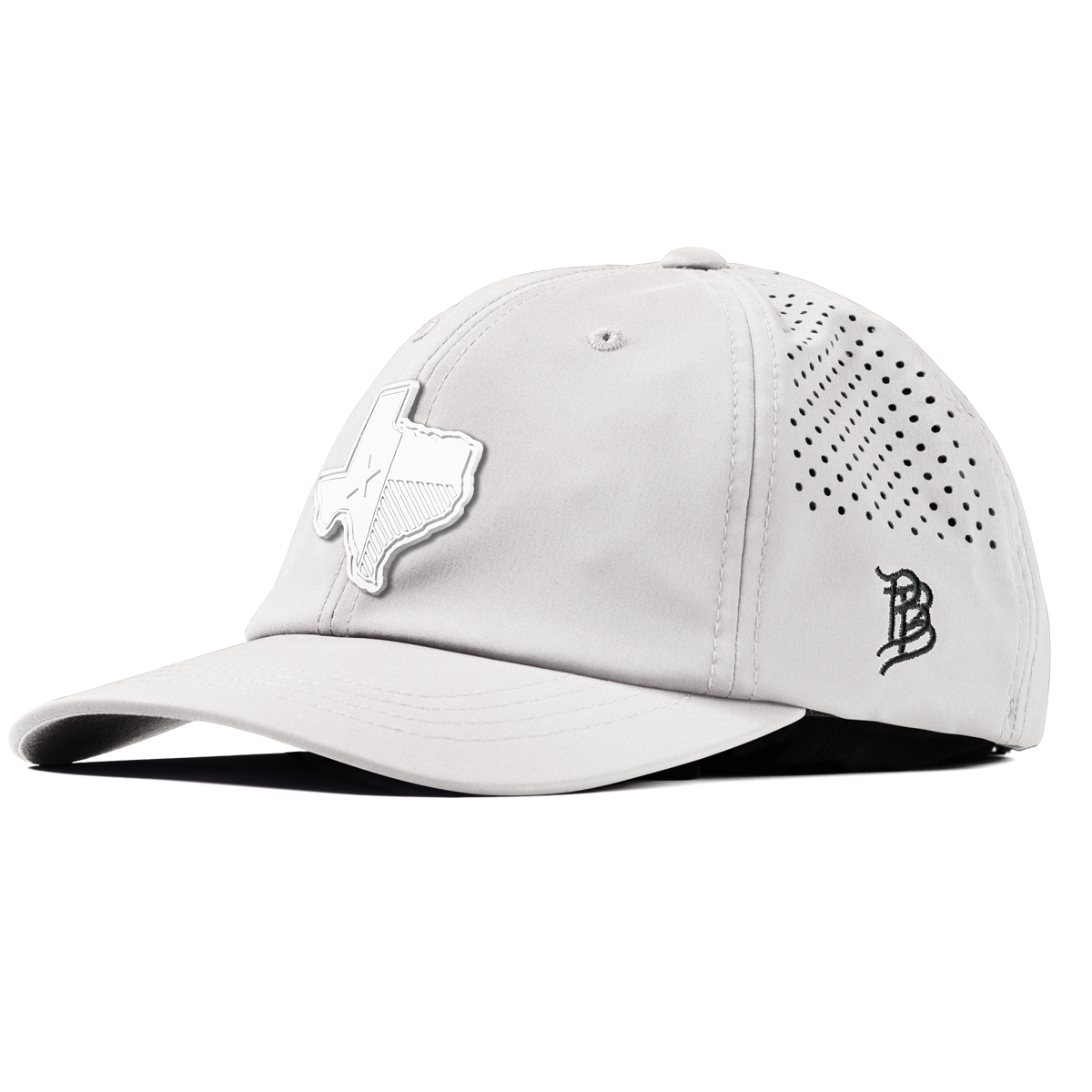 Texas Stealth Performance Dad Hat White