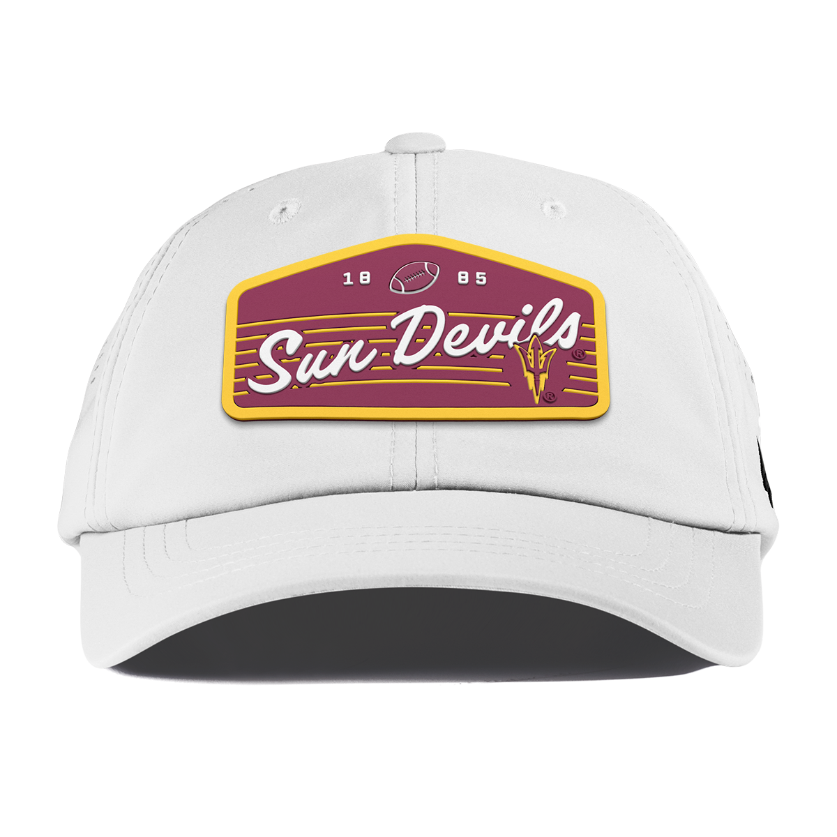 Arizona State University "Sun Devils Football" Performance Dad Hat White