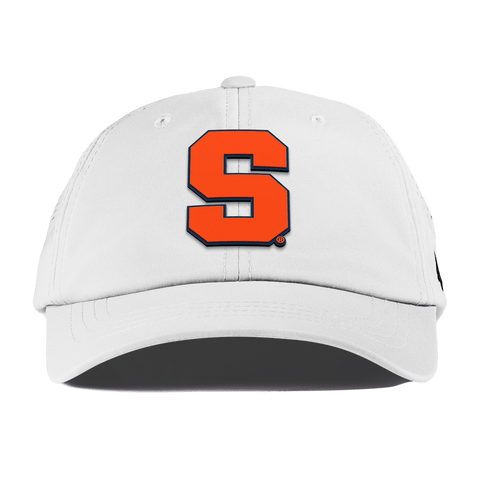 Syracuse University "Syracuse Orange Block" Performance Dad Hat White