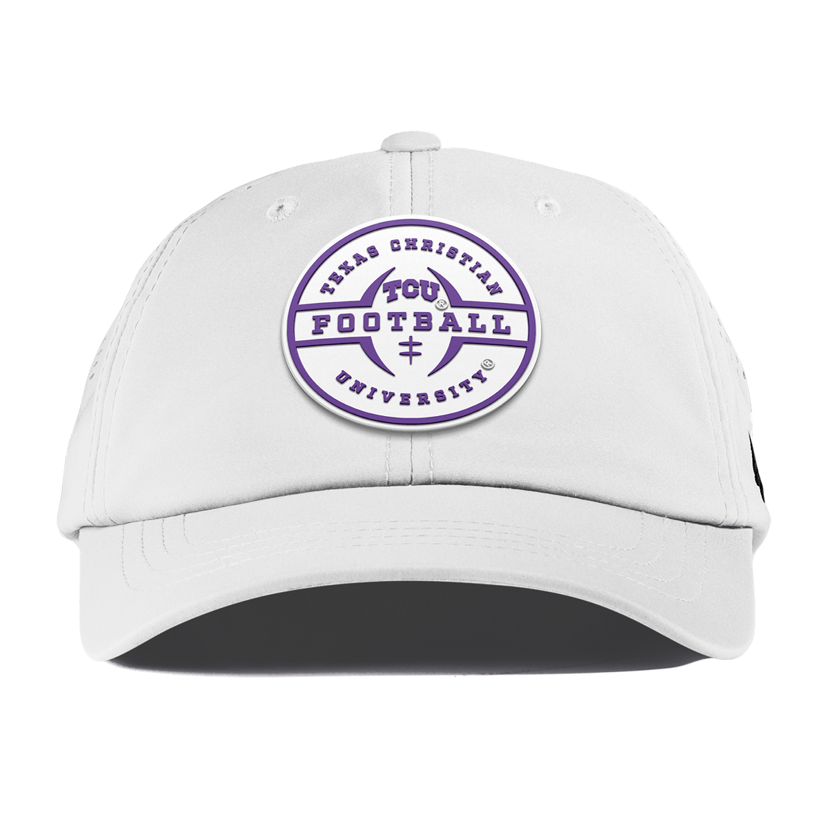 Texas Christian University "TCU Football Legacy" Performance Dad Hat White