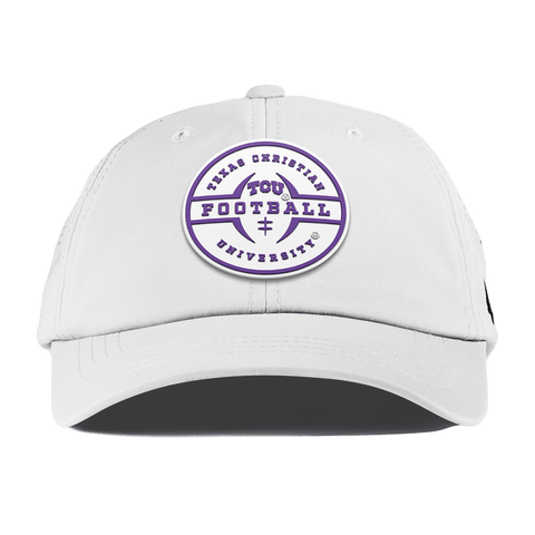 Texas Christian University "TCU Football Legacy" Performance Dad Hat White