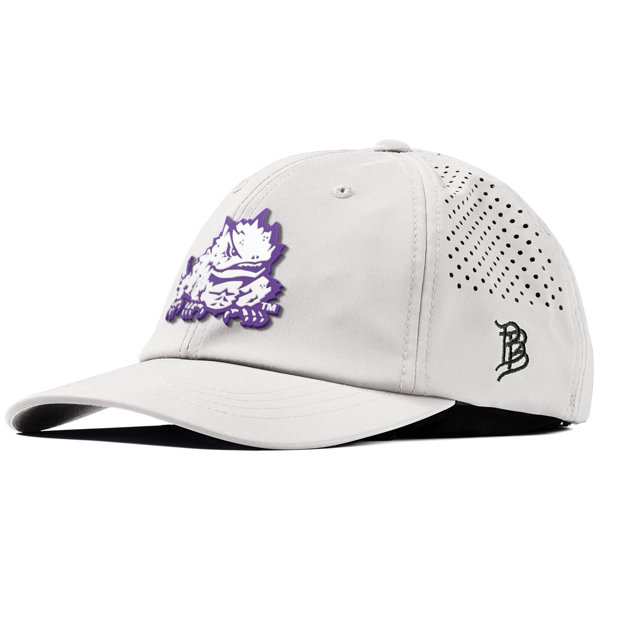 Texas Christian University "TCU Team Logo" Performance Dad Hat White