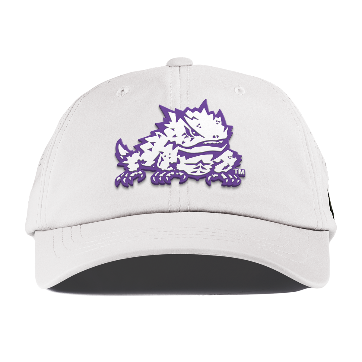 Texas Christian University "TCU Team Logo" Performance Dad Hat White