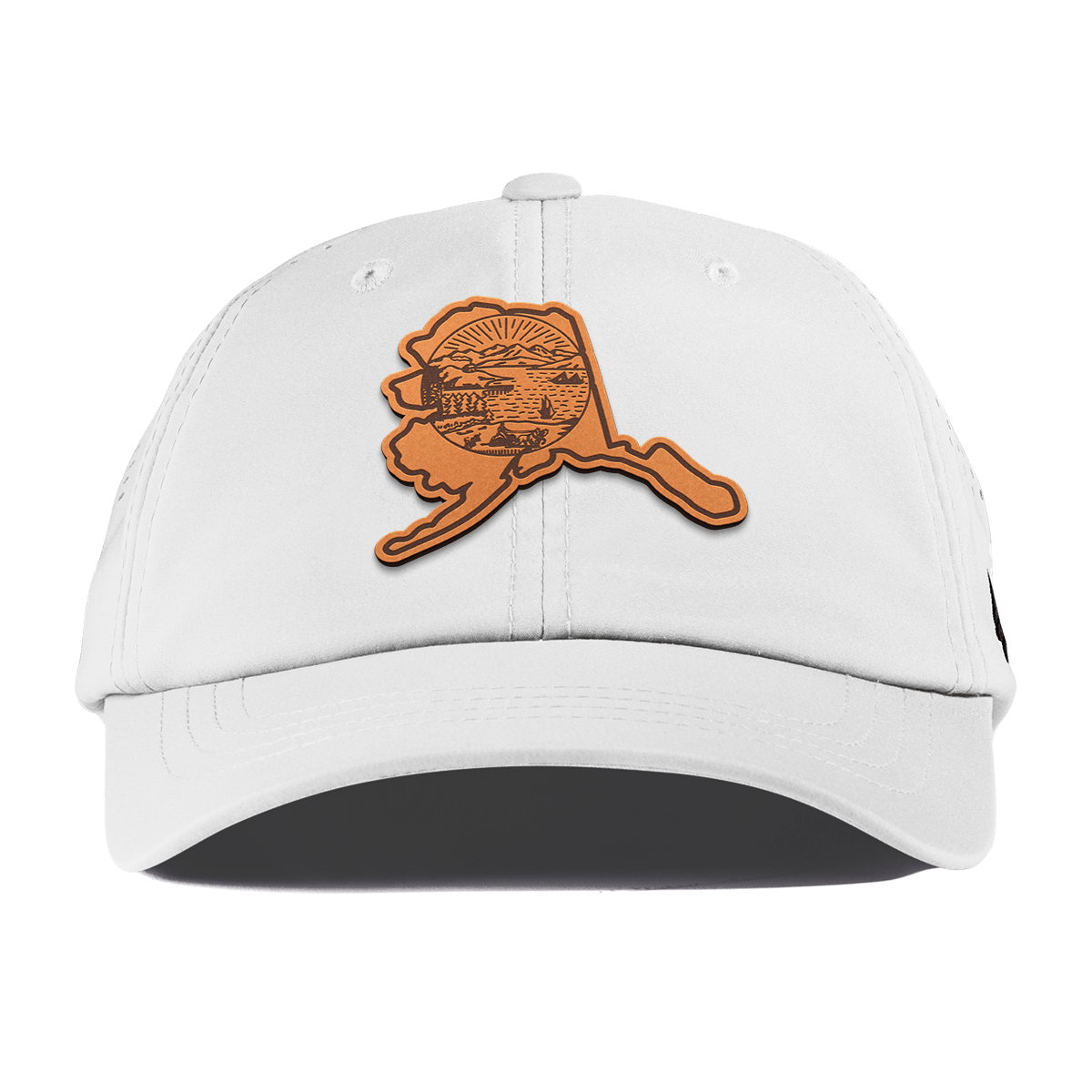 Alaska 49 Performance Dad Hat White
